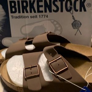 Brown Birkenstock’s size 38